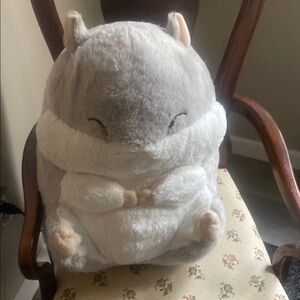 Plush Gray and White XXL Plush 22”